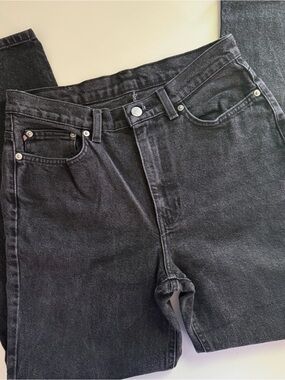 Vintage Ralph Lauren Polo Jeans faded black denim